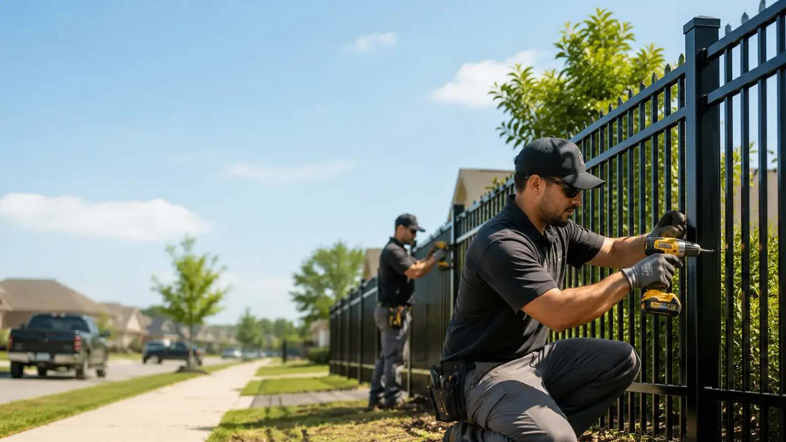 Metal Fence Installation in California, MD